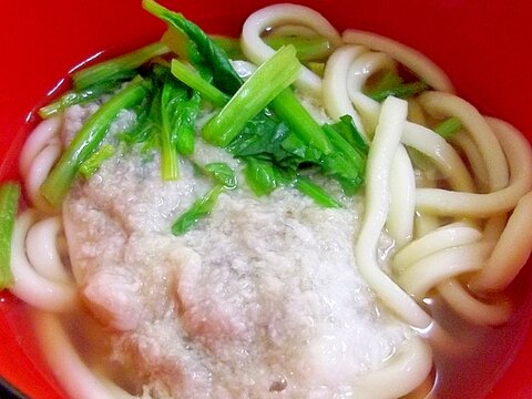 ふわふわとろろ♪あったか♪うどん